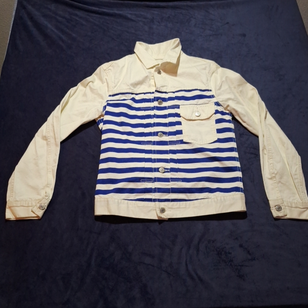 Womens Levi's Jacket Premium Goods Type 1 Trucker Jacket Vintage Style (Small)